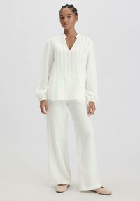 hessnatur Bluse - naturweiss