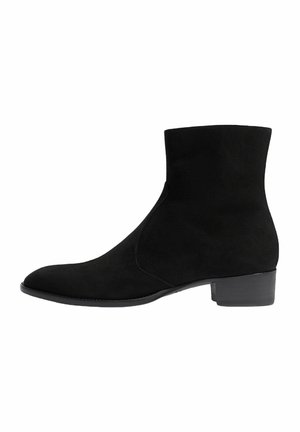 WARREN - Klasične gležnjače - black suede
