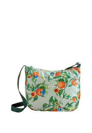 Cross body bag - pink oranges