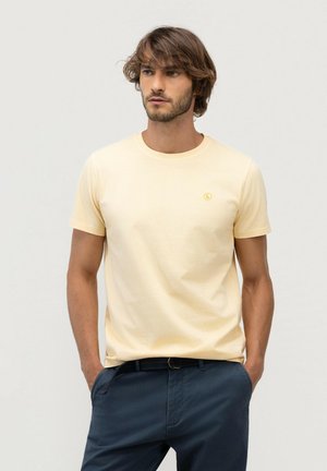 El Ganso, CAMISETA BÁSICA - Camiseta básica - amarillo