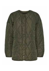 PCSTELLA QUILTED BC - Lengva striukė - khaki