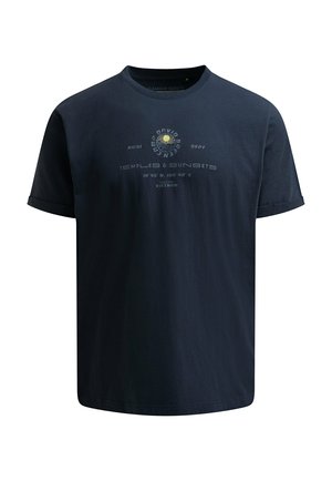 Camp David, CAMP DAVID T-SHIRT RELAXED FIT MIT BACKPRINT - T-Shirt print - faded navy
