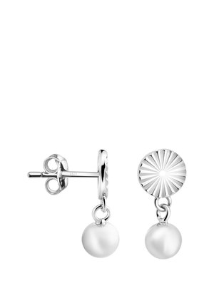 Earrings - silver coloured