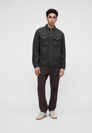 GANT, OVERSHIRT - Лятно яке - charcoal melange