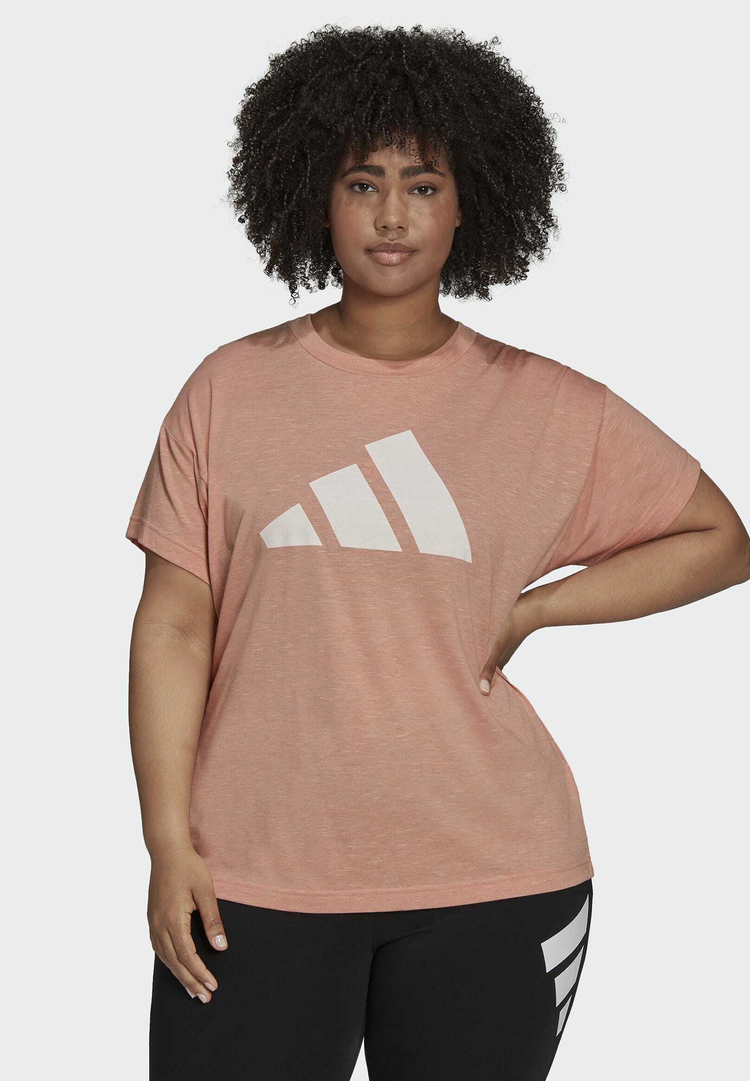 pink and grey adidas top
