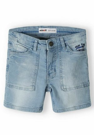 MINOTI ADJUSTABLE WAIST  - Denim shorts - light blue denim