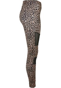 Urban Classics TECH AOP  - Leggings - leo