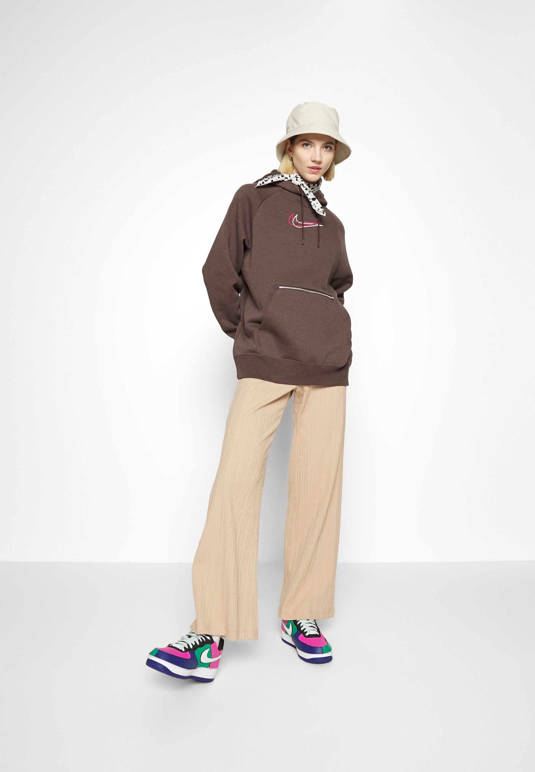 baroque brown hoodie