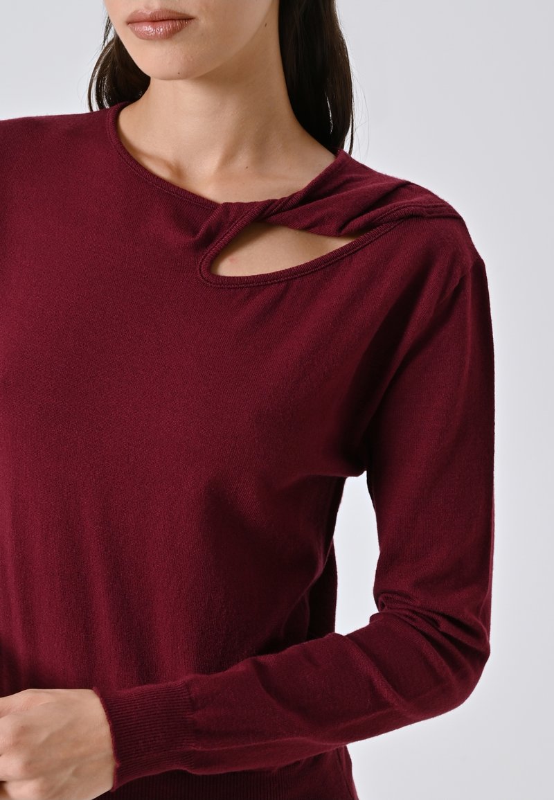 Rinascimento Maglione red/bordeaux