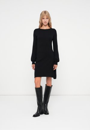 VIKALIA BOATNECK - Kampsunkleit - black