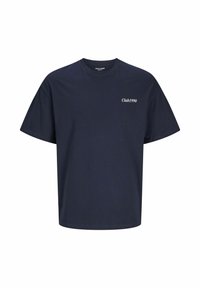EBRADLEY GRAPHIC TEE SS O-NECK  - T-shirt imprimé - sky captain