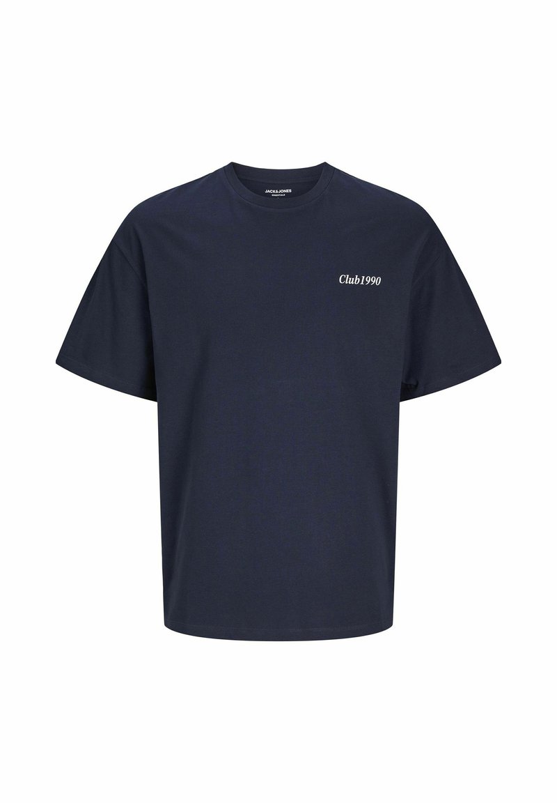 jack & jones T-shirt print donkerblauw