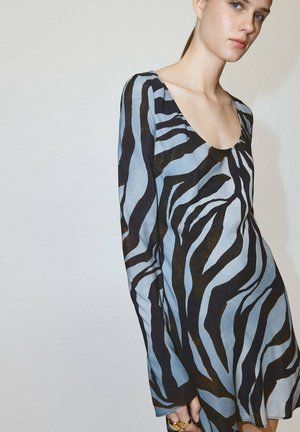 Mango, ADULT - Vestido informal - blue black