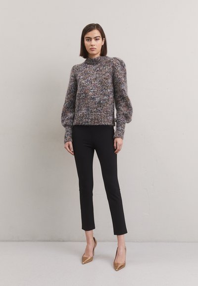 Veronica Beard ZIP BACK PANT - Παντελόνι - black