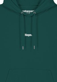 watapparel NOPE - Hoodie - glazed green
