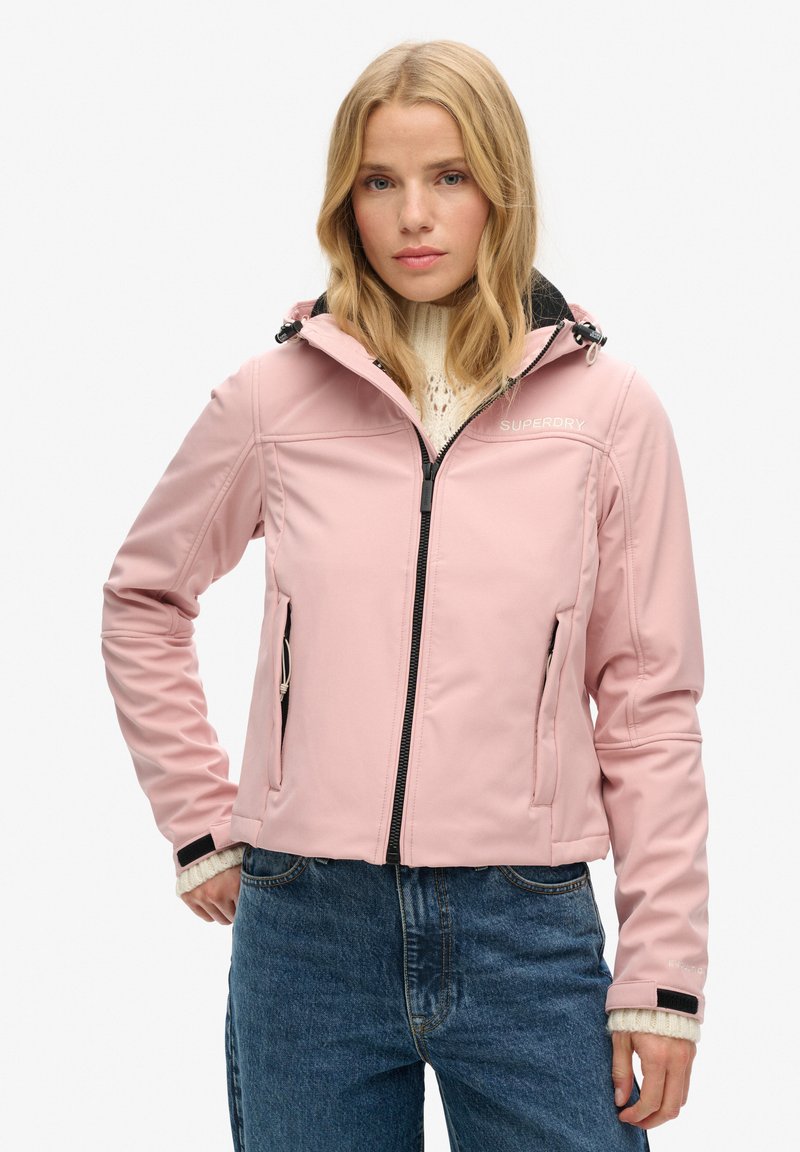 Superdry Damen Cool Code Steppjacke Damen Outdoor-softshelljacken