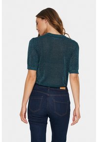 Saint Tropez PAUSZ SHIMMER - Tricou basic - reflecting pond