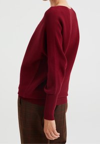 WE Fashion Stickad tröja - red