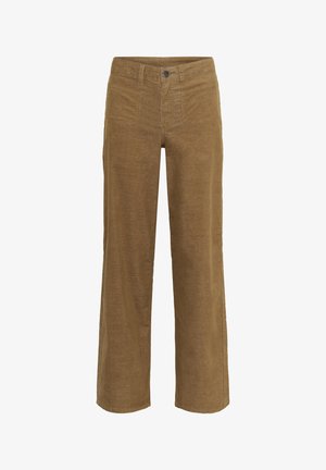 Kaffe WIDE - Pantaloni - toasted coconut