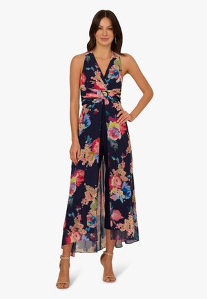 PRINTED - Jumpsuit - navy multi