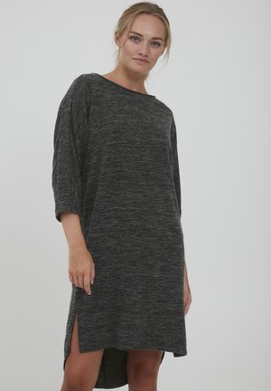 OXBINALA - Abito in maglia - dark grey melange