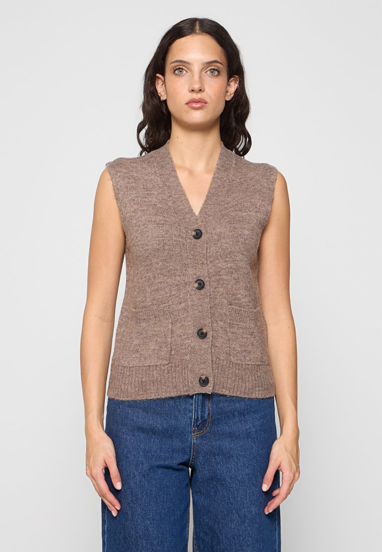Vero Moda Bodywarmer bruin Vero Moda Bodywarmer bruin