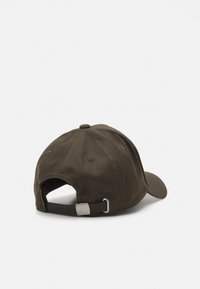 Armani Exchange BASEBALL UNISEX - Kapa - black olive/black