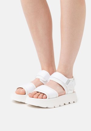 EURO SWIFT - Sandali con plateau - white
