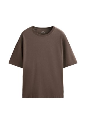 LONG - Basic póló - brown