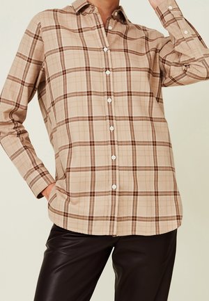 Button-down blouse - multi-coloured