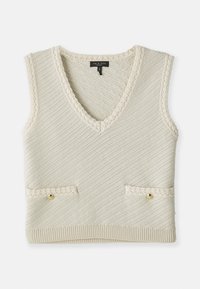 CLAIRE VNECK VEST - Top - offwhite