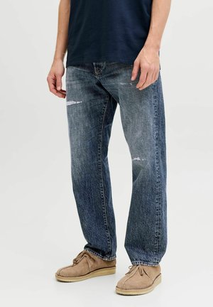 Jean boyfriend - dark blue denim