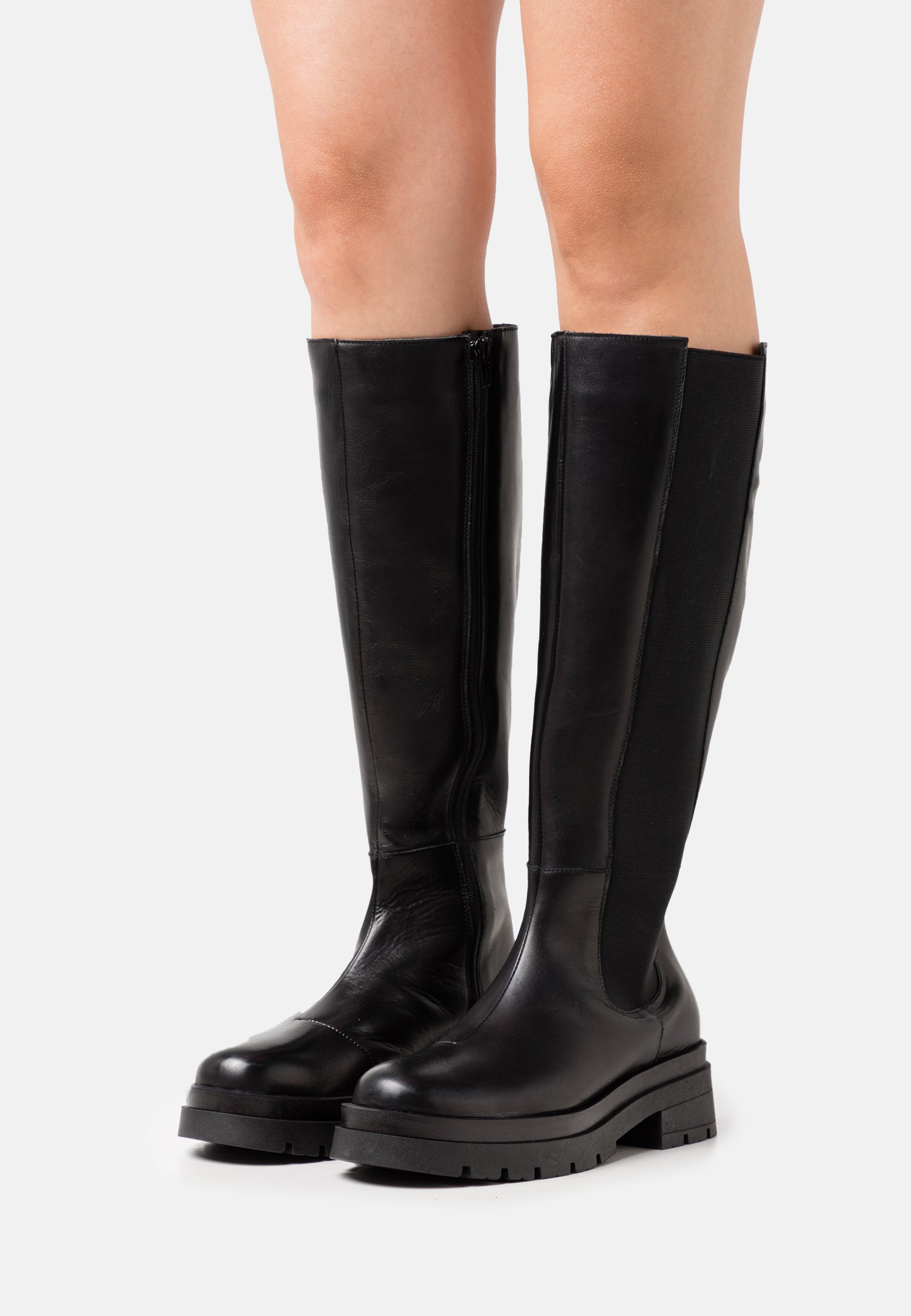 Tata Italia Plateaulaarzen - black/zwart - Zalando.nl