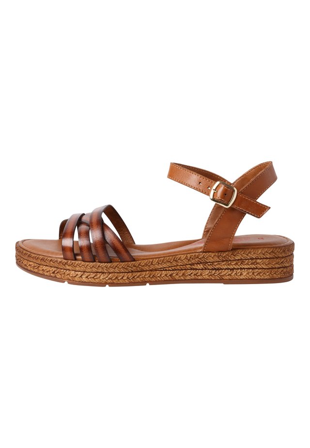 Riemensandalette - cuoio