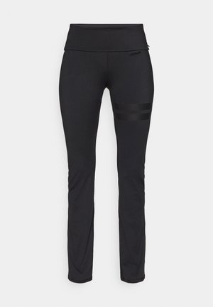 Stronger FOLD OVER FLARE LEGGINGS - Tights - black