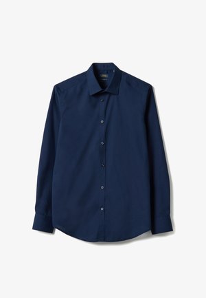 OVS, BLUE SLIM FIT SHIRT WITH CLASSIC COLLAR - Overhemd - dark blue