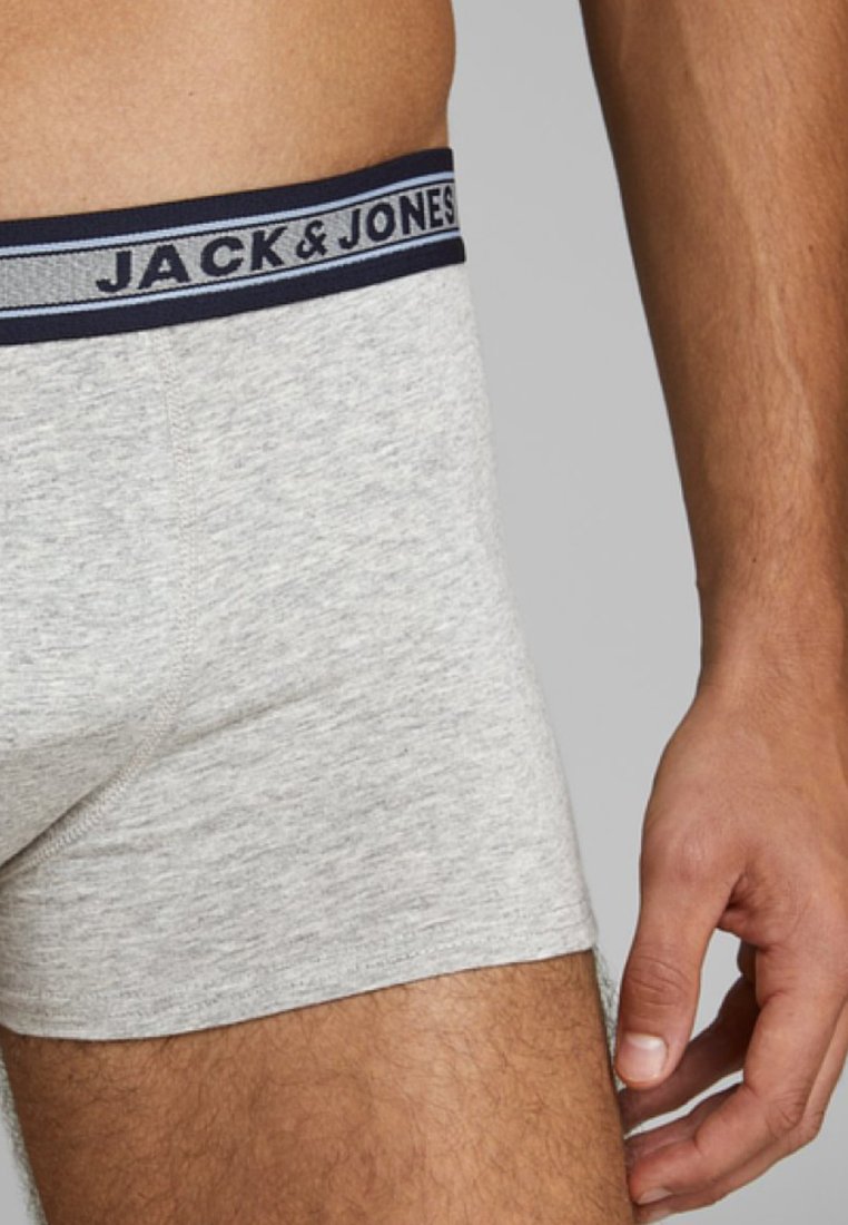Jack \u0026 Jones 5 PACK - Boxershort - dark grey melange/donkergrijs - Zalando .nl