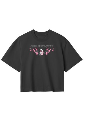 Disney MULAN FLOWER ADVERSITY - T-Shirt print - black