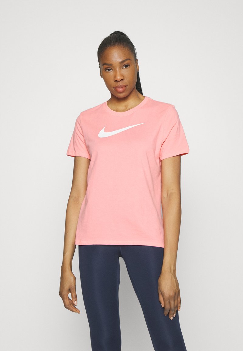Nike Performance TEE Sport TShirt coral chalk/pure heather/white