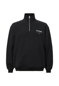 UNDERGROUND HALF ZIP - Sportinis megztinis - jet black