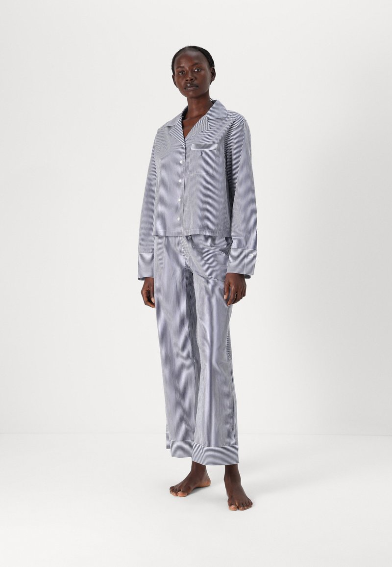 Polo Ralph Lauren LONG SLEEVE PJ - Pižamos komplektas - light blue