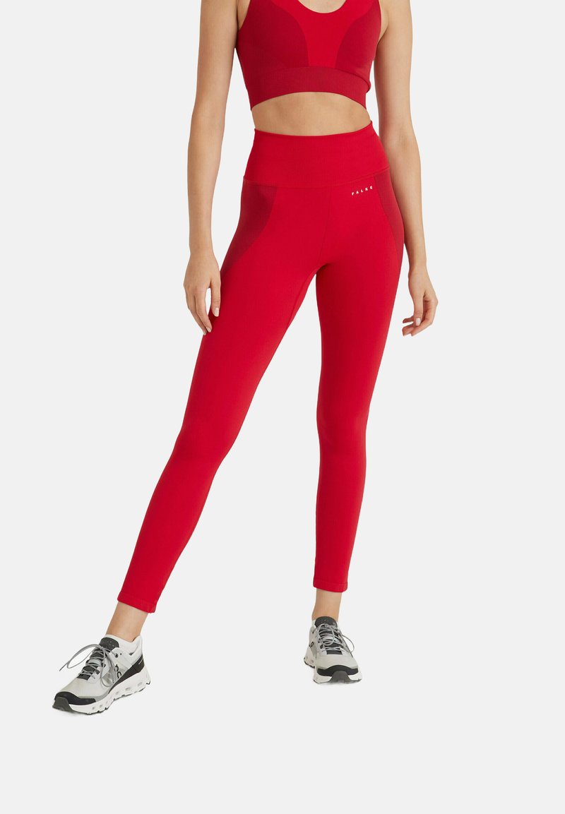 FALKE CORE Long 2 - Tights - scarlet