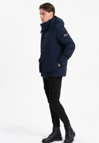 Ombre Wintermantel - navy