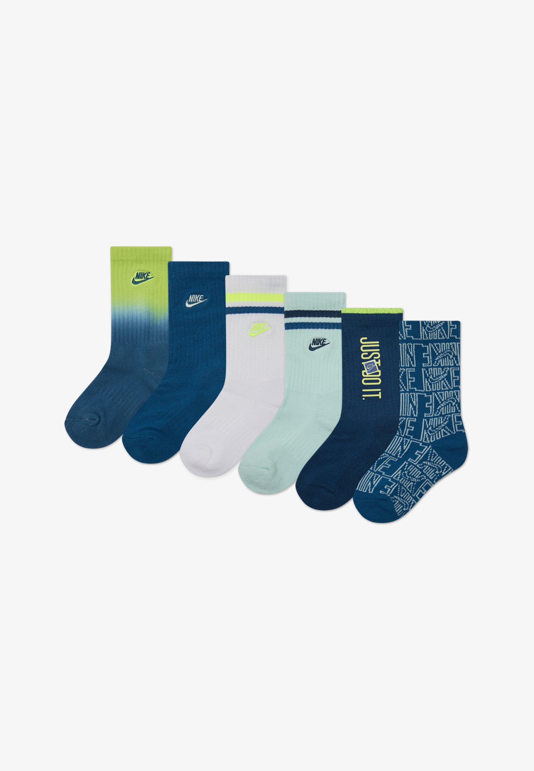 Nike Sportswear GLOW WITH ME CREW UNISEX PACK Calze blue