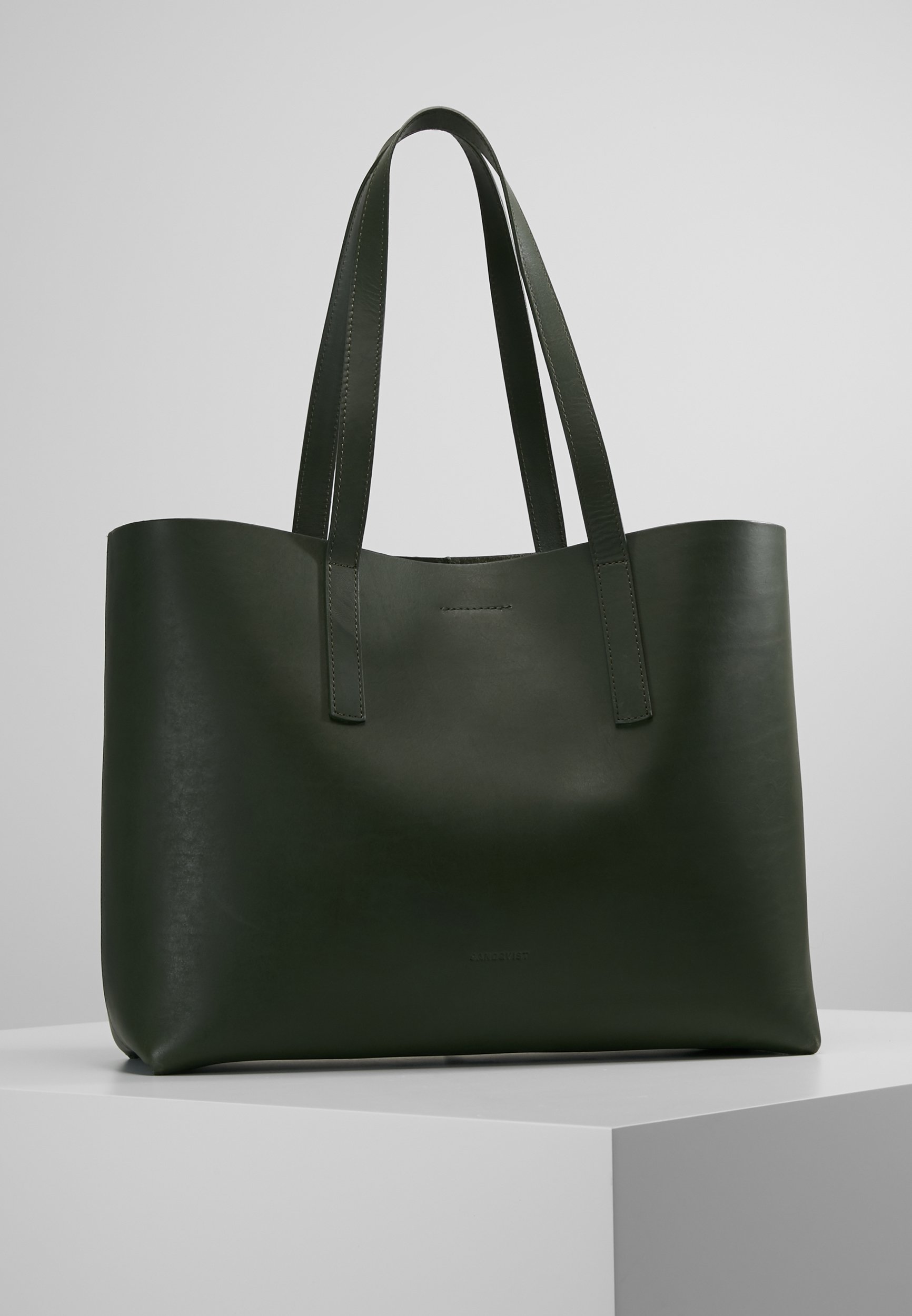 Sandqvist EMMA Håndveske green Zalando.no Steffen Schraut CLAUDIA Håndveske black Zalando.no