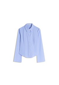 TAILORED WITH FLARED SLEEVES   - Button-down blouse - blue