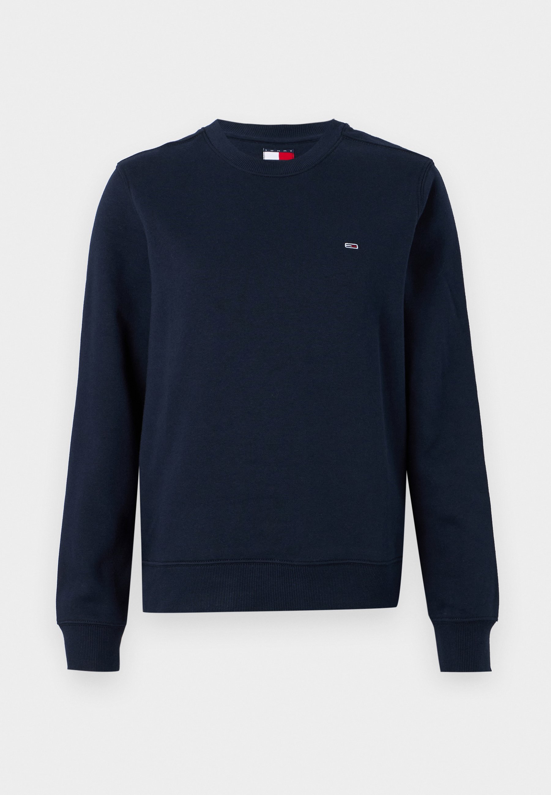 Tommy Jeans FLAG CREW - Sweater - dark night navy