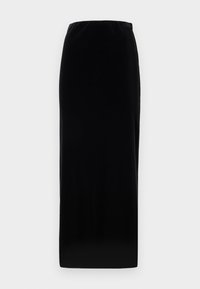 LELIA - Maxi skirt - schwarz