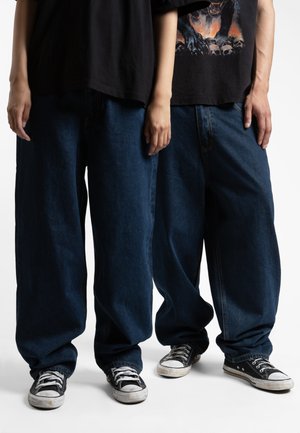 UNISEX CREST CASPER - Baggy Jeans - raw blue