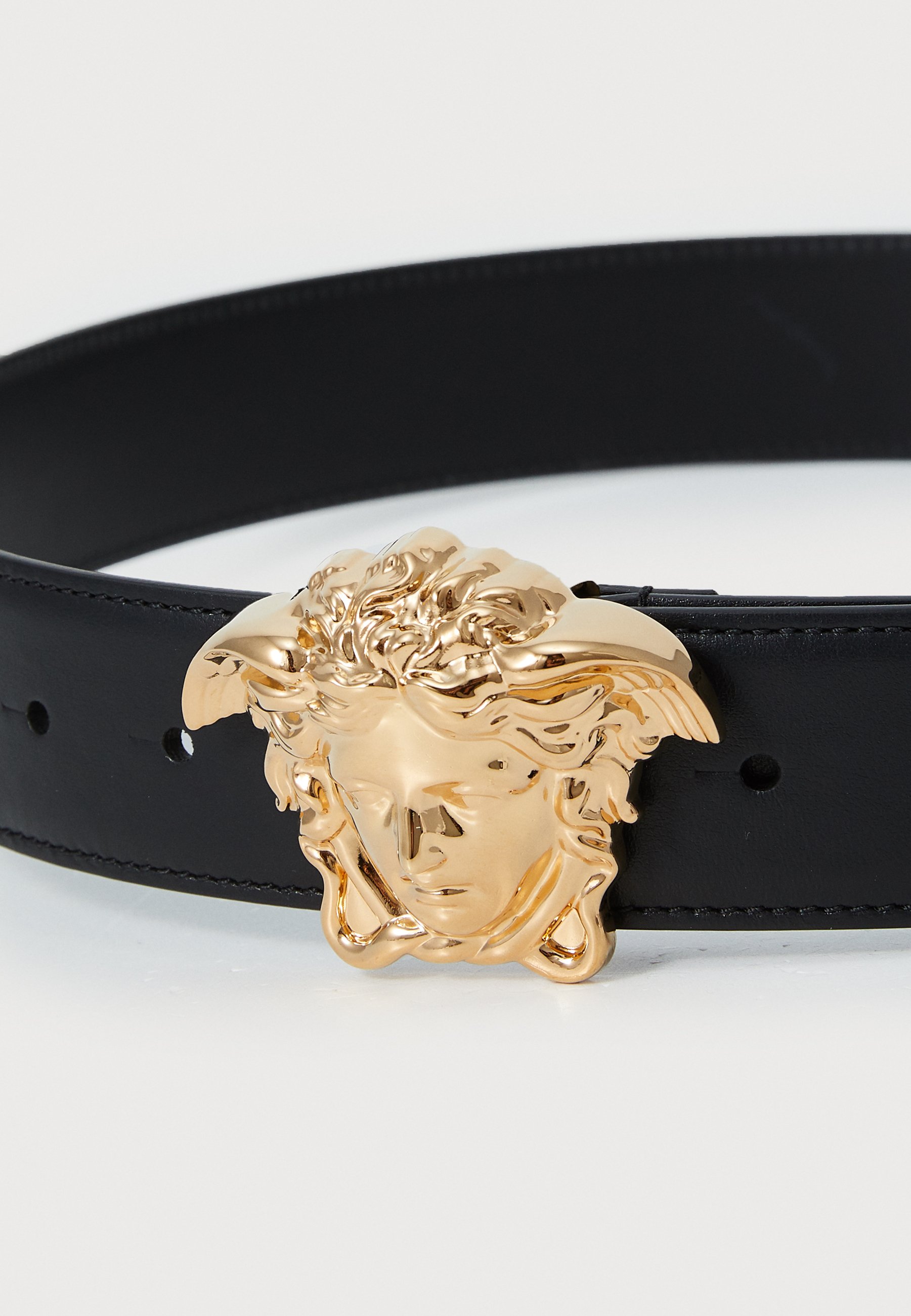 Versace BELT UNISEX - Cinto - black/gold-coloured/preto - Zalando.pt